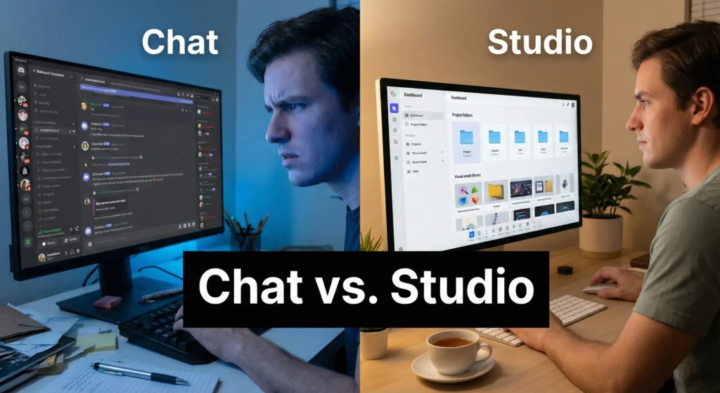 chat vs studio