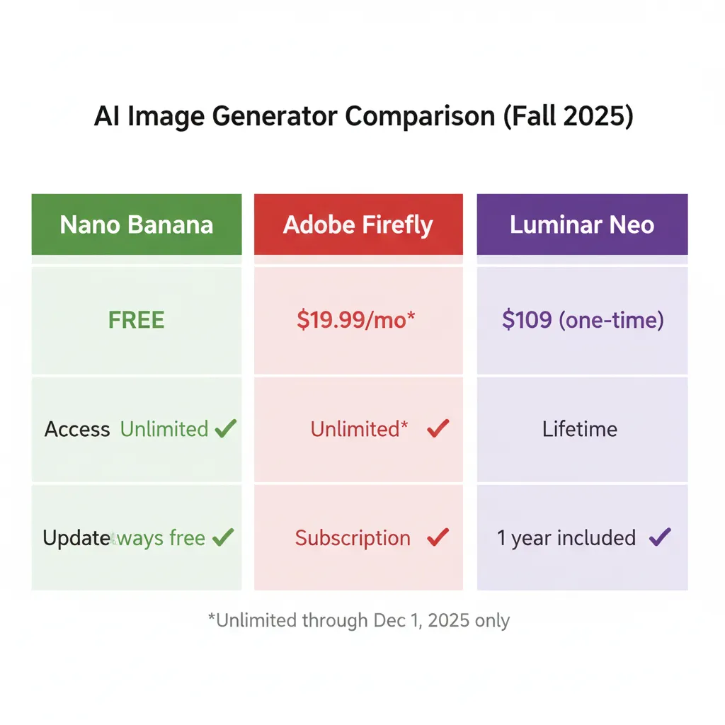 Price Comparison November 25