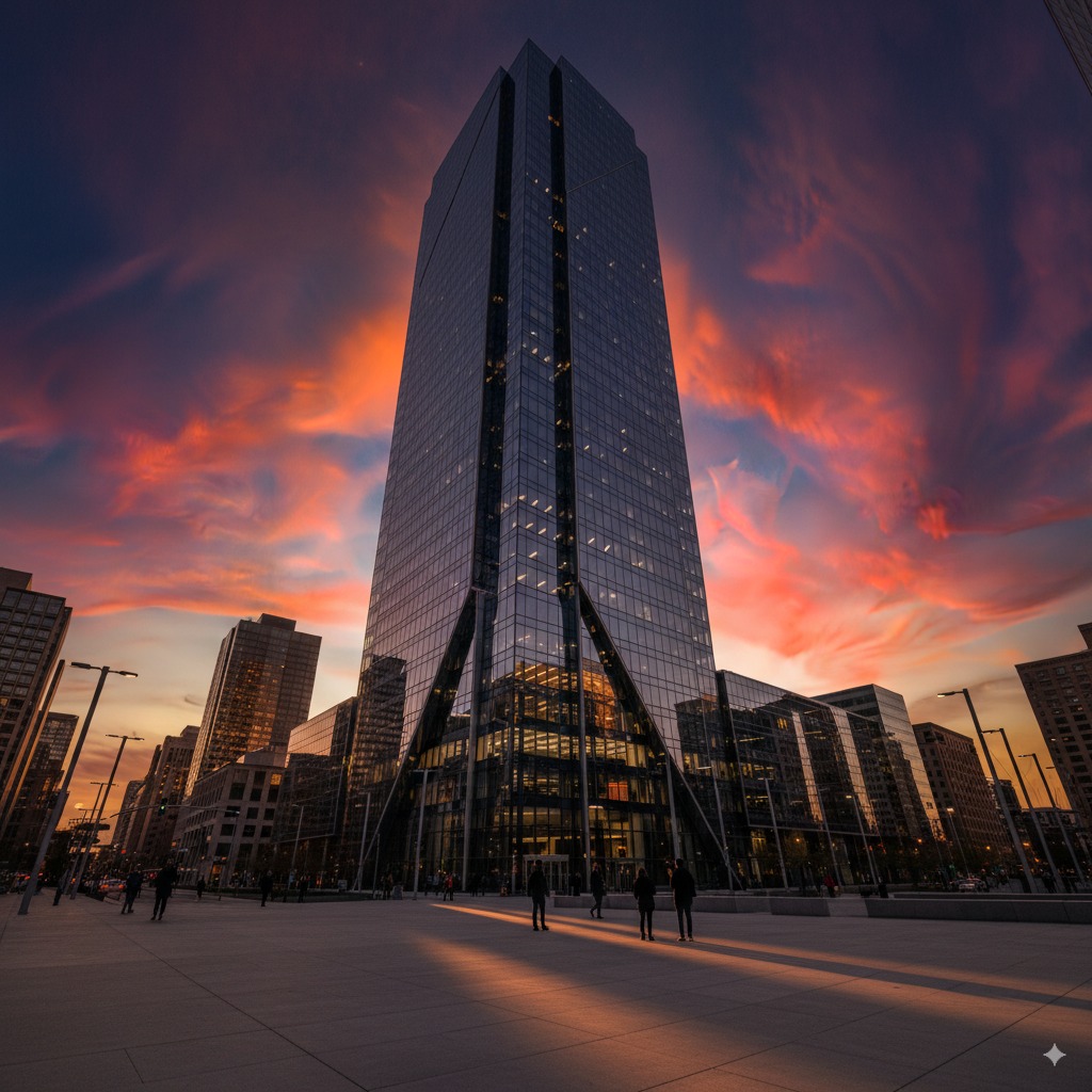 Modern Glass Building